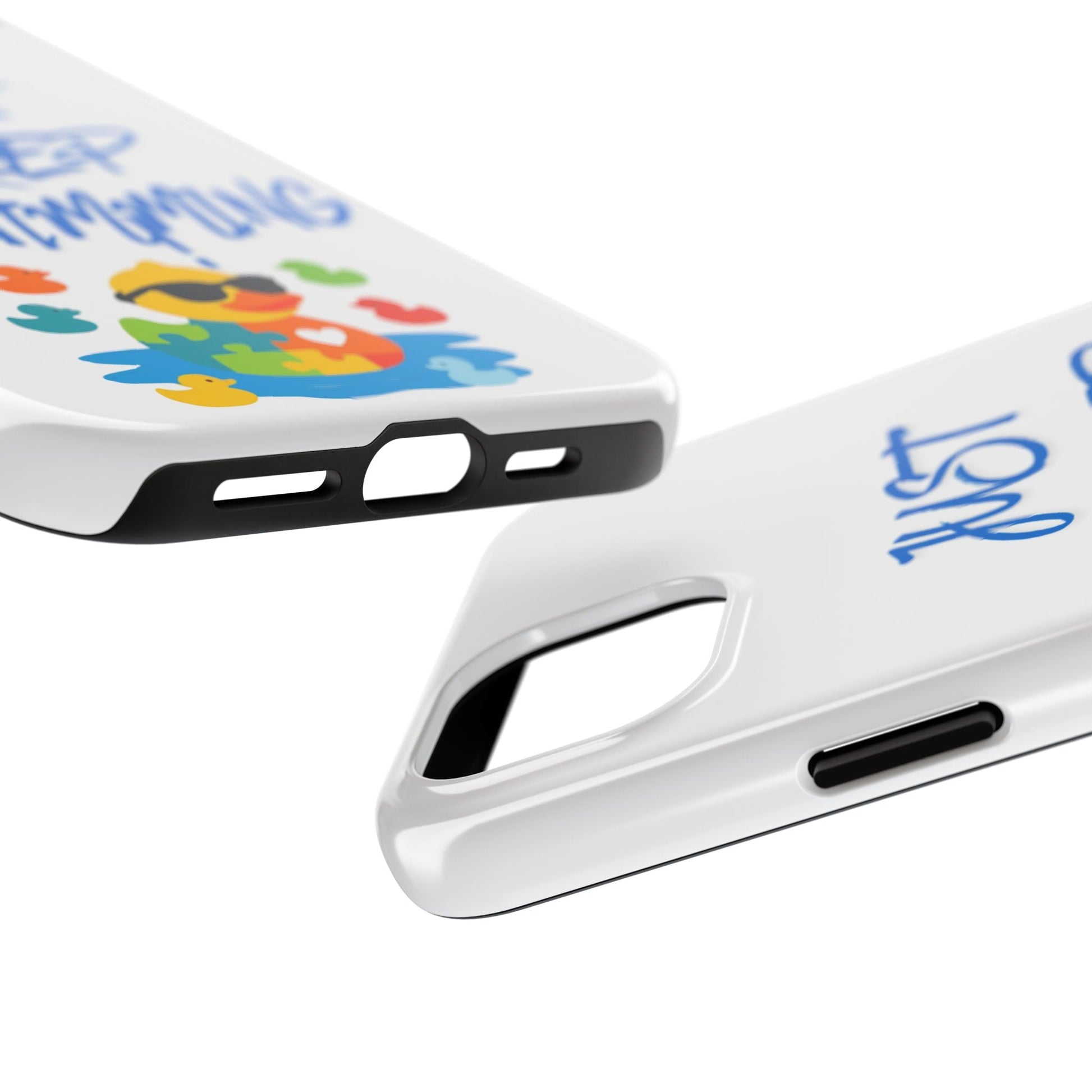 Tough phone case - "Just Keep Stimming" - Geo Rocks The 'Tism