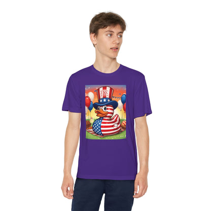 Uncle Sam Duck - USA 250th Anniversary T-Shirt - Geo Rocks The 'Tism