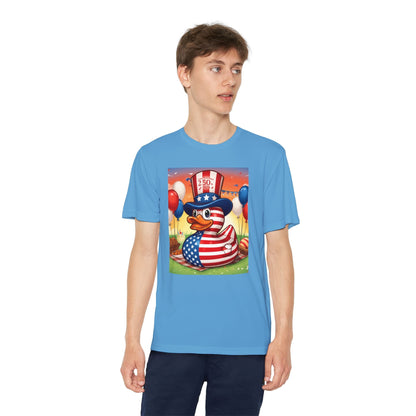 Uncle Sam Duck - USA 250th Anniversary T-Shirt - Geo Rocks The 'Tism