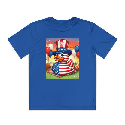 Uncle Sam Duck - USA 250th Anniversary T-Shirt - Geo Rocks The 'Tism