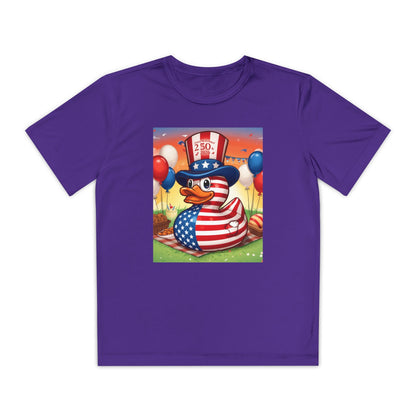 Uncle Sam Duck - USA 250th Anniversary T-Shirt - Geo Rocks The 'Tism