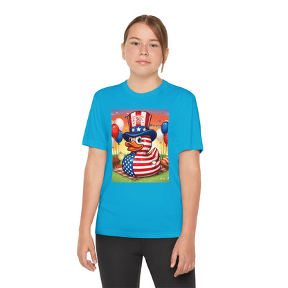 Uncle Sam Duck - USA 250th Anniversary T-Shirt - Geo Rocks The 'Tism