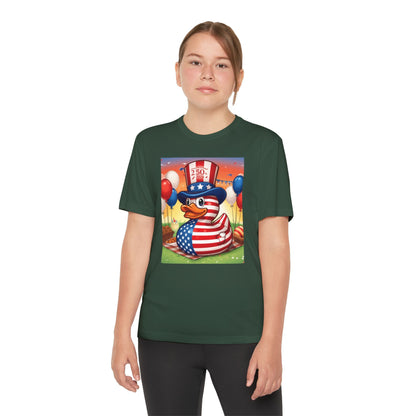 Uncle Sam Duck - USA 250th Anniversary T-Shirt - Geo Rocks The 'Tism