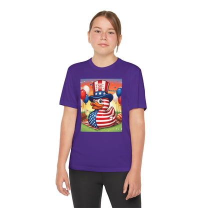Uncle Sam Duck - USA 250th Anniversary T-Shirt - Geo Rocks The 'Tism