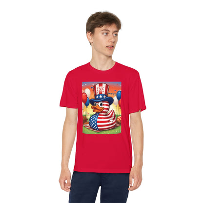 Uncle Sam Duck - USA 250th Anniversary T-Shirt - Geo Rocks The 'Tism