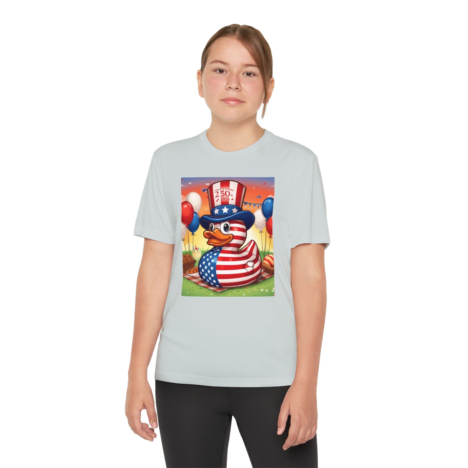 Uncle Sam Duck - USA 250th Anniversary T-Shirt - Geo Rocks The 'Tism
