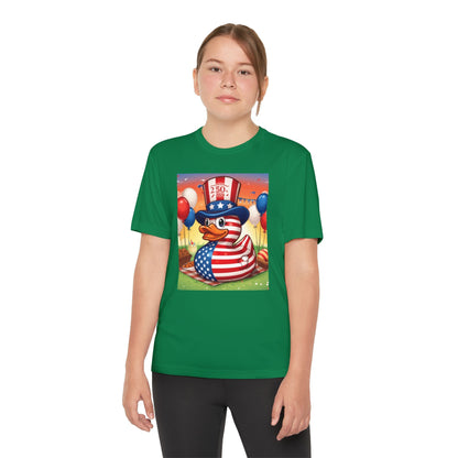Uncle Sam Duck - USA 250th Anniversary T-Shirt - Geo Rocks The 'Tism