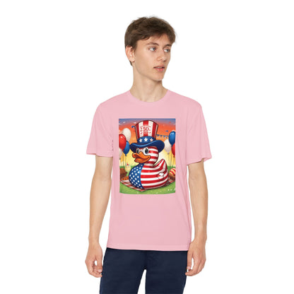 Uncle Sam Duck - USA 250th Anniversary T-Shirt - Geo Rocks The 'Tism