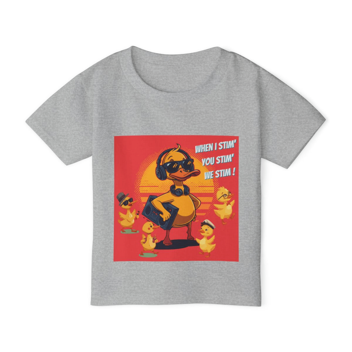 When I Stim You Stim WE STIM Youth Tee - Geo Rocks The 'Tism