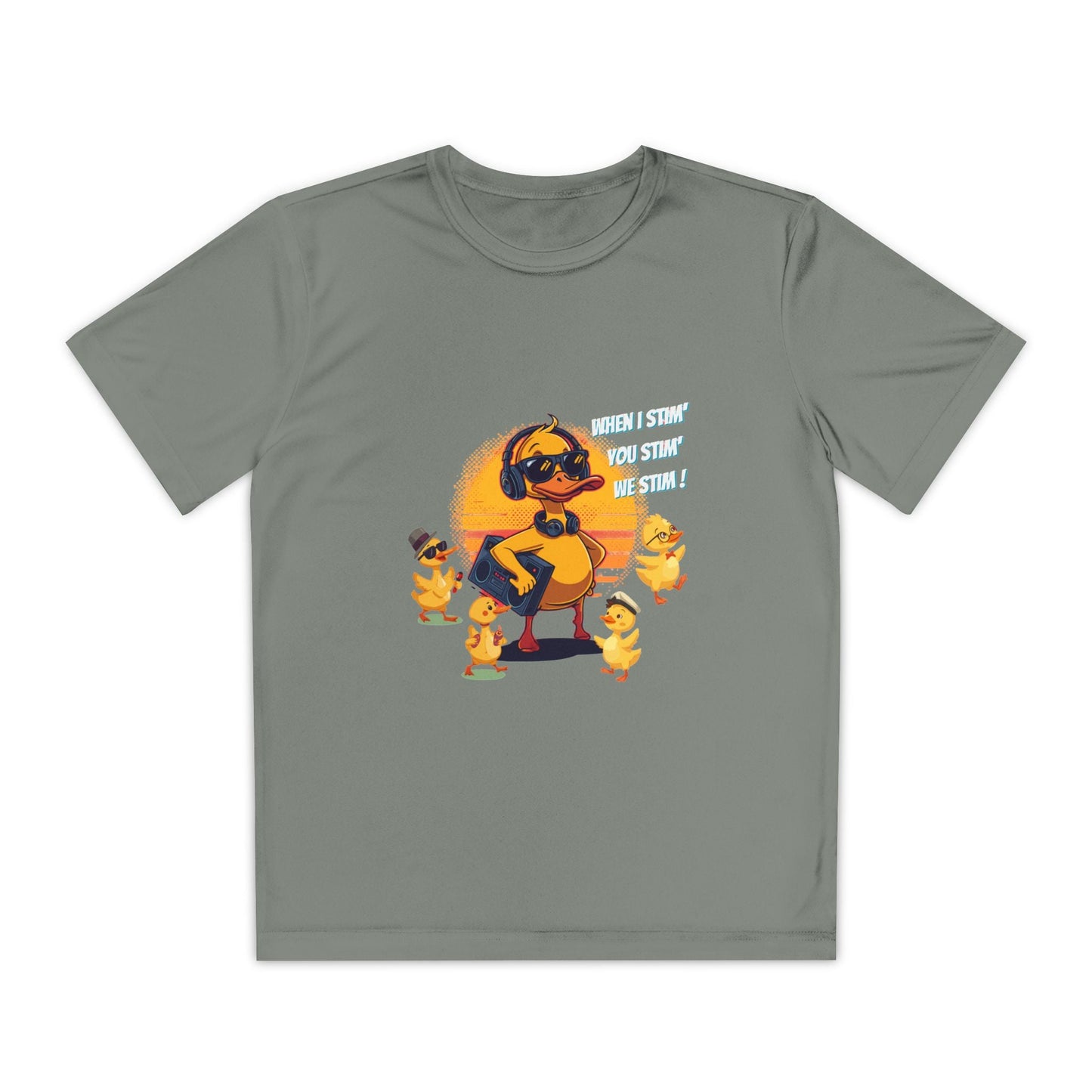 Youth Competitor Tee - Geo Rocks The 'Tism