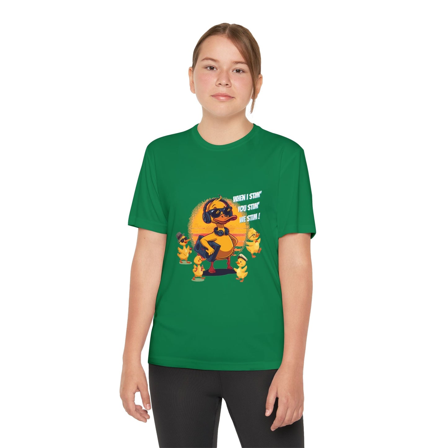 Youth Competitor Tee - Geo Rocks The 'Tism