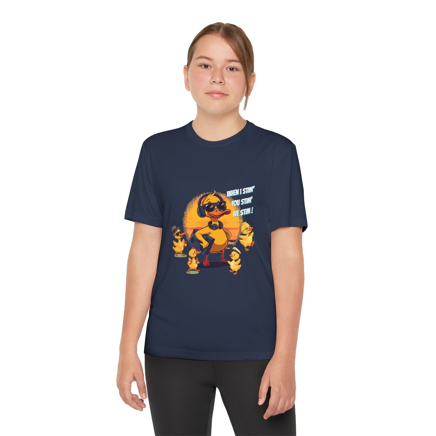 Youth Competitor Tee - Geo Rocks The 'Tism