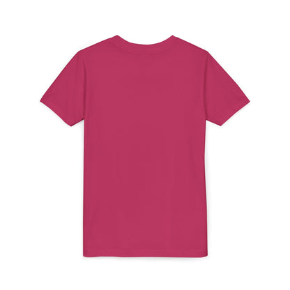 Youth Tee - "Light Up Autism" Colorful Puzzle Piece Awareness Shirt - Geo Rocks The 'Tism
