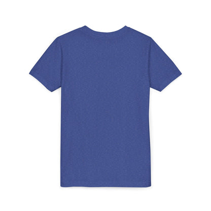 Youth Tee - "Light Up Autism" Colorful Puzzle Piece Awareness Shirt - Geo Rocks The 'Tism